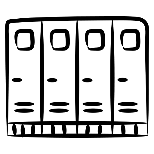 Library study books literature icon