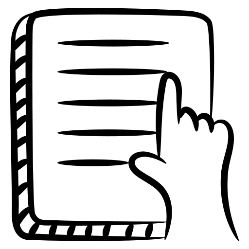 Reading education library study icon