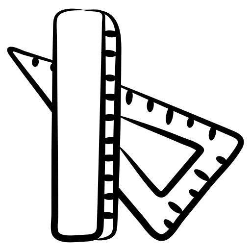 Drafting education pencil drafting icon