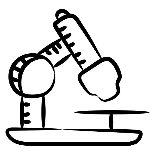 Microscope laboratory healthcare and medical science icon