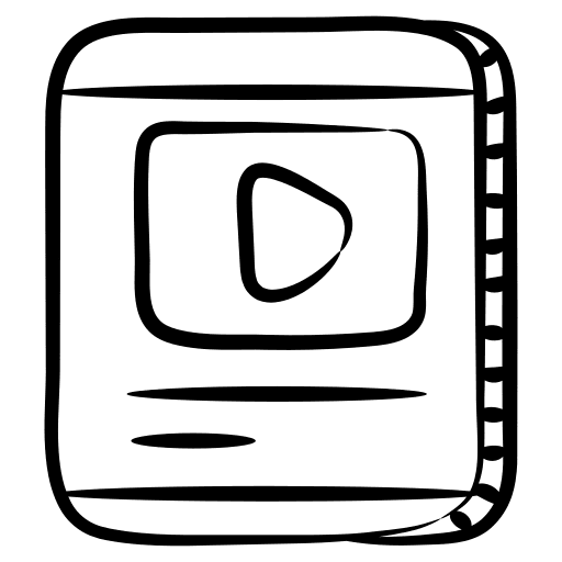 Video tutorial website video tutorial video clip icon