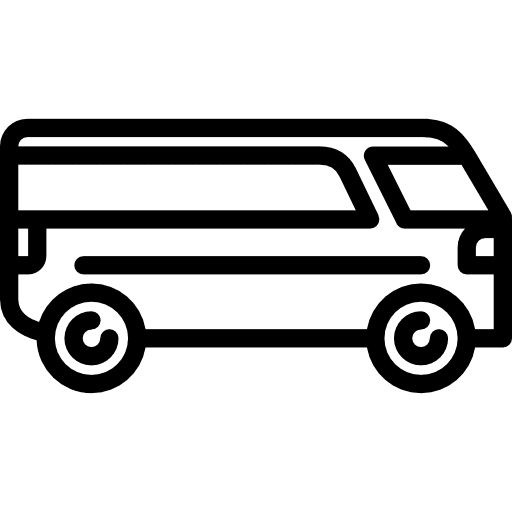 Minibus trip bus public transport transport icon