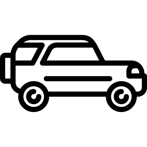 Car with spare tire transport traffic automobile icon Car with spare tire transport traffic automobile icon