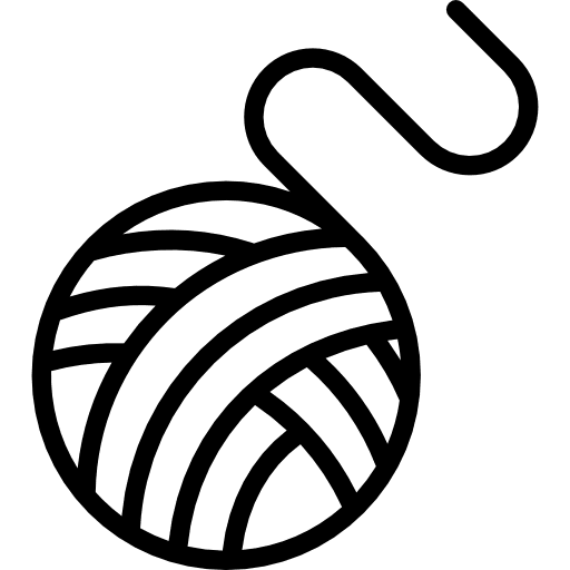 Cat toy playing pet fun icon