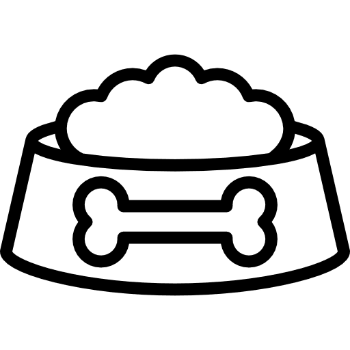 Dog food pet pets dogs icon