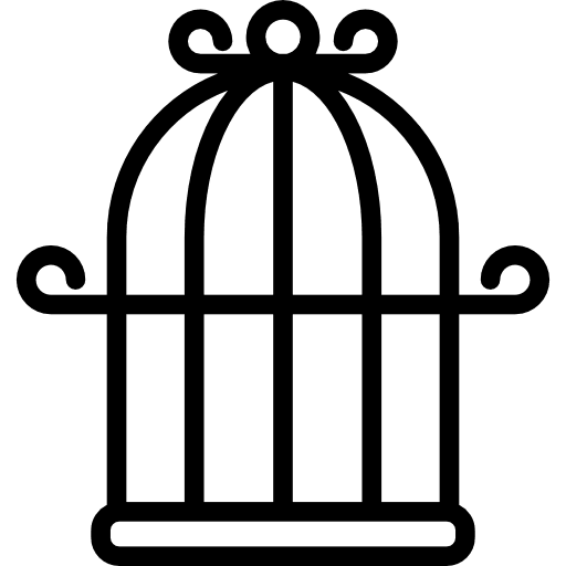 Bird cage cage cages pets icon Bird cage cage cages pets icon