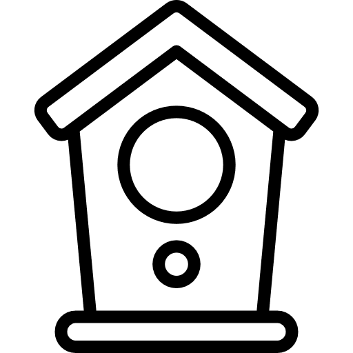 Birdhouse pet animals pets icon Birdhouse pet animals pets icon