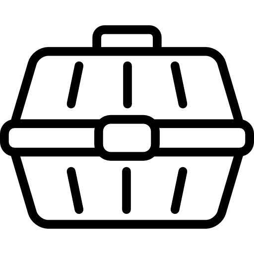 Pet carrier basket animal vacations icon Pet carrier basket animal vacations icon