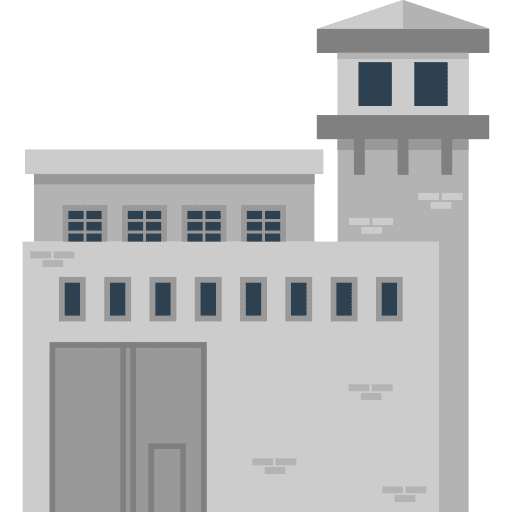 Prison jail prison imprisoned icon