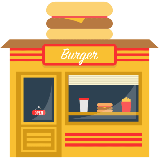 Burguer burguer food fast food icon