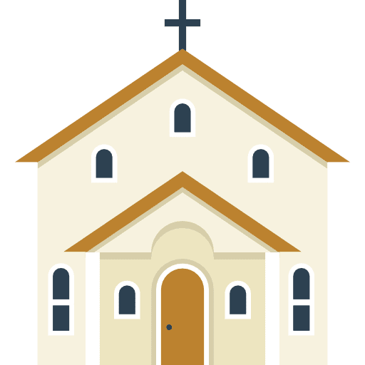 Church religion buildings church icon