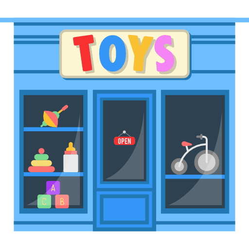 Toys building toys child icon