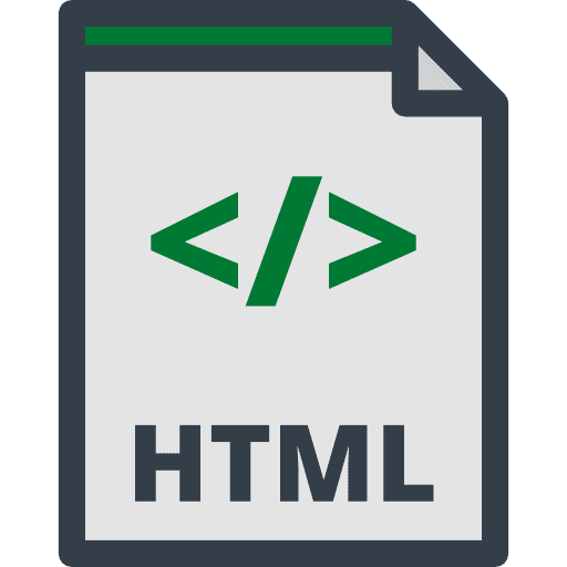 Html html html file format interface icon Html html html file format interface icon