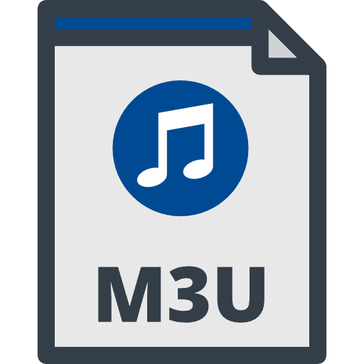 M3u interface m3u file format playlist icon M3u interface m3u file format playlist icon