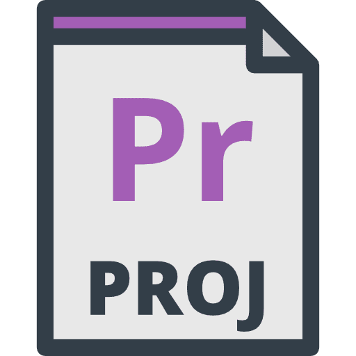 Pr file extension files and folders file format icon Pr file extension files and folders file format icon