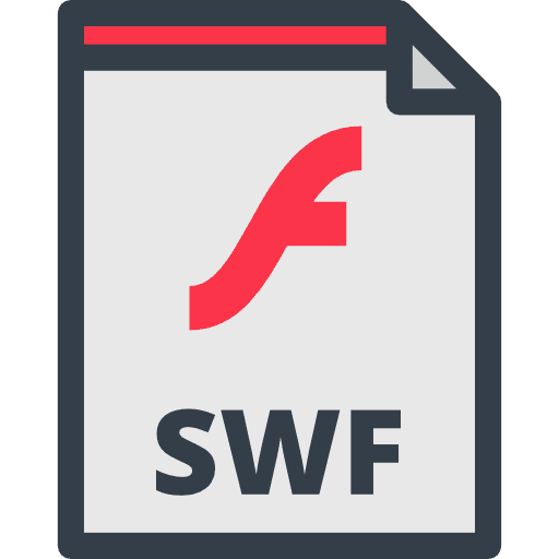 Swf files and folders swf format interface icon Swf files and folders swf format interface icon