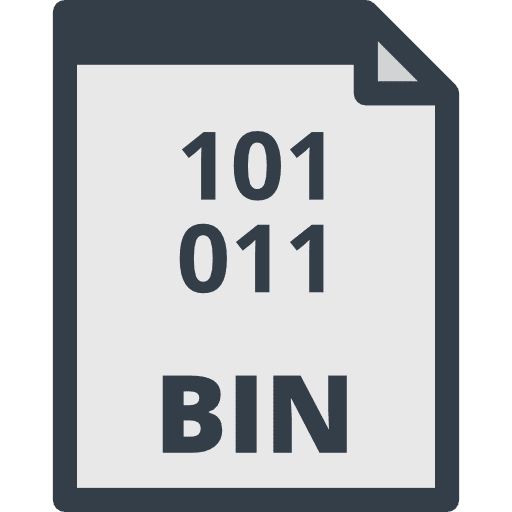 Bin bin file bin format files and folders icon Bin bin file bin format files and folders icon
