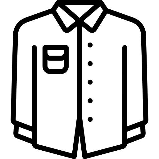 Shirt masculine fashion garment icon