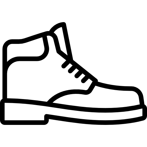 Boot fashion christmas climbing icon