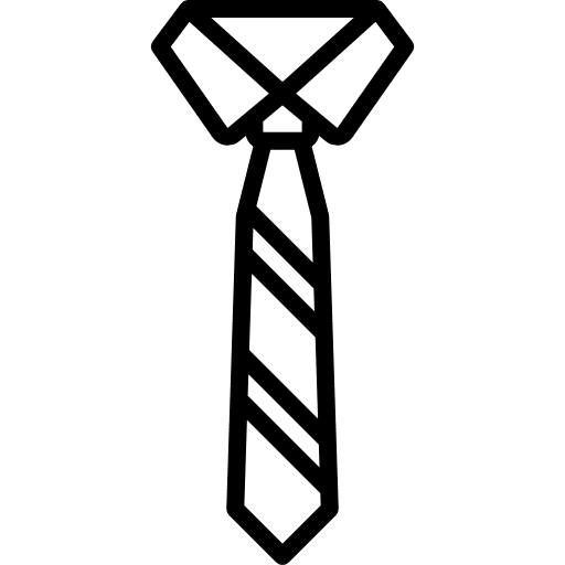 Tie tie clothing elegant icon