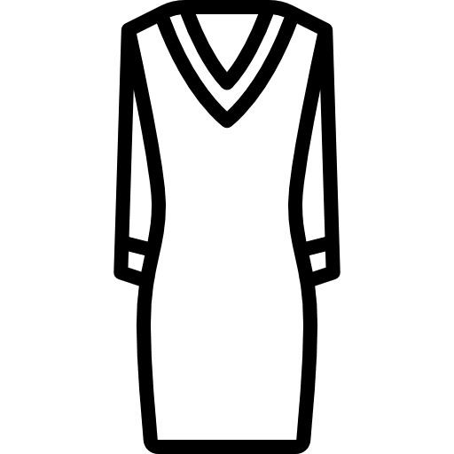 Dress clothes fashion dress icon