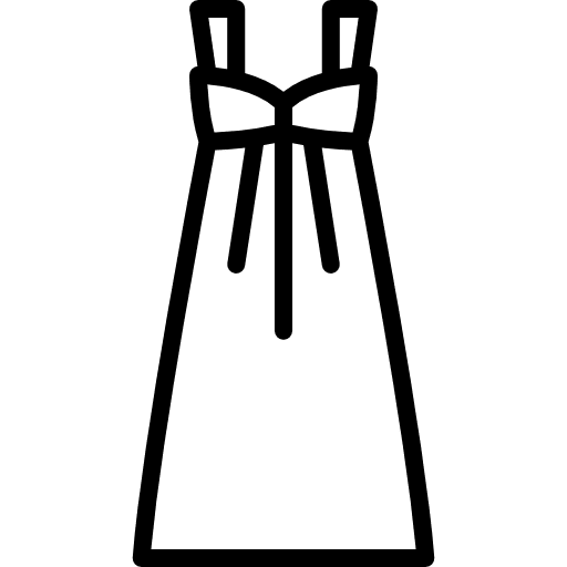 Dress fashion garment elegant icon