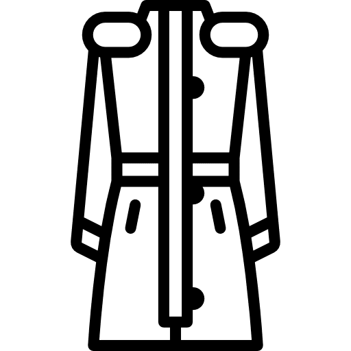 Jacket garment fashion clothes icon