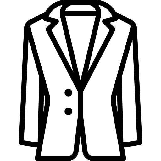 Jacket overcoat clothes clothing icon