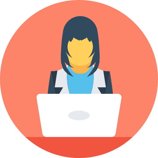 Conference people communications lectern icon