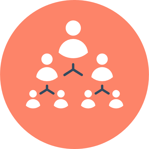 Diagram organized diagram interface icon