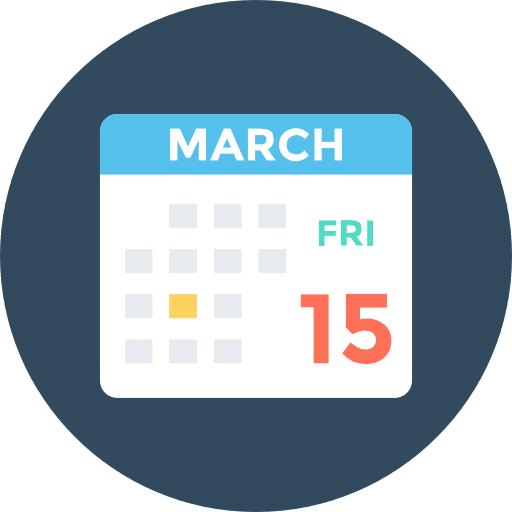 Calendar calendar time and date organization icon