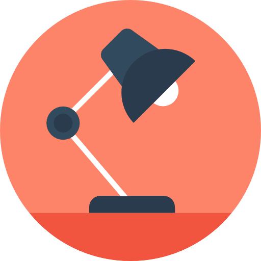 Desk lamp electronics desk lamp light icon