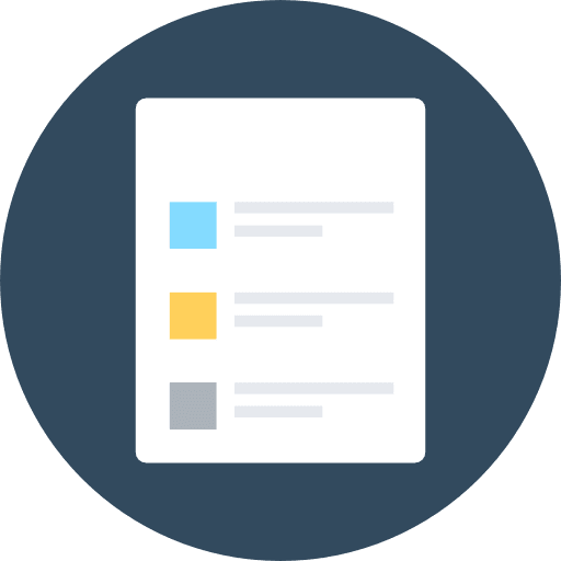 Document archive file files and folders icon