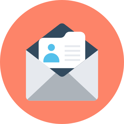 Message folder interface files icon