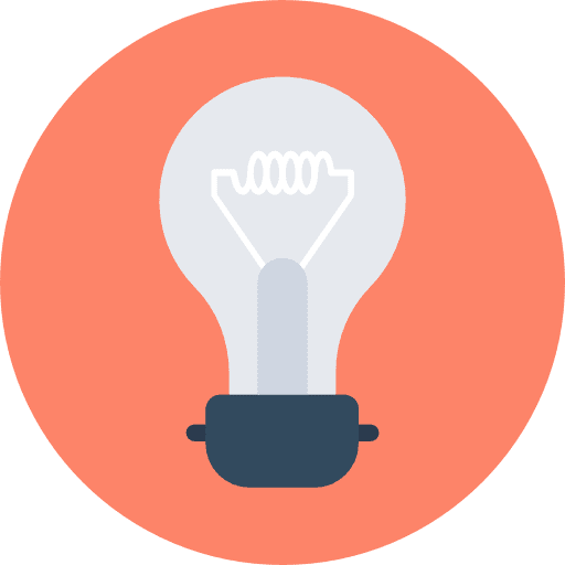 Bulb light bulb illumination electricity icon