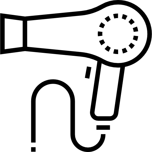 Hair dryer technology dryer electronics icon