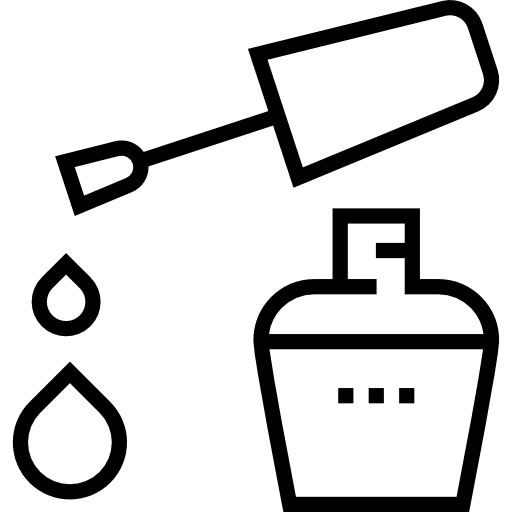 Nail polish beauty grooming nail polish icon