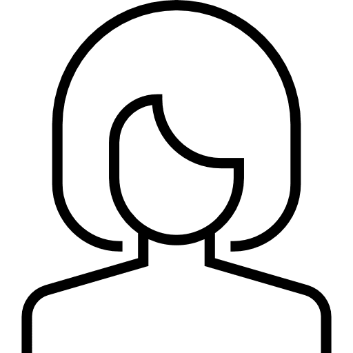 Hair cut avatar people woman hair icon Hair cut avatar people woman hair icon