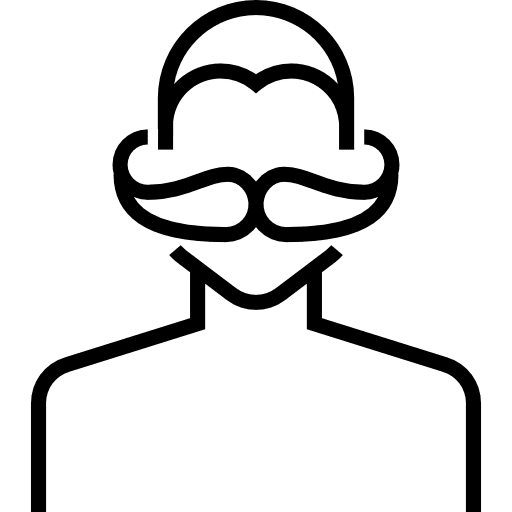 Hair cut beauty salon moustache man hair icon Hair cut beauty salon moustache man hair icon