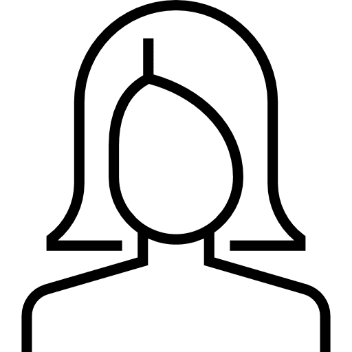 Hair cut woman beauty salon head icon Hair cut woman beauty salon head icon