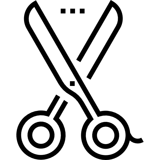 Scissors cutting cut scissors icon Scissors cutting cut scissors icon