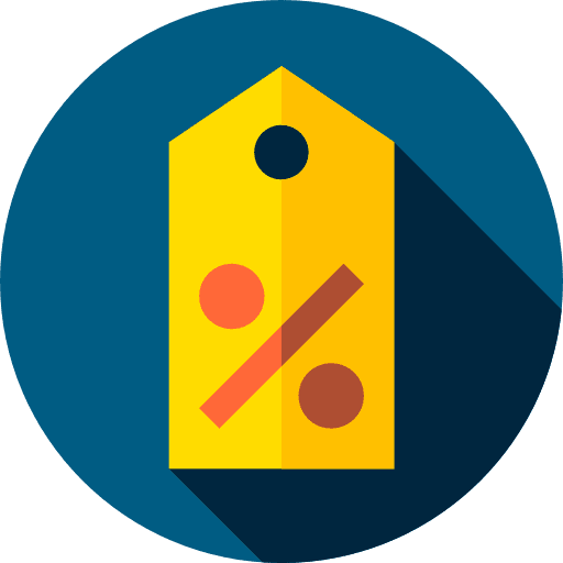 Price tag price tag commerce and shopping tag icon