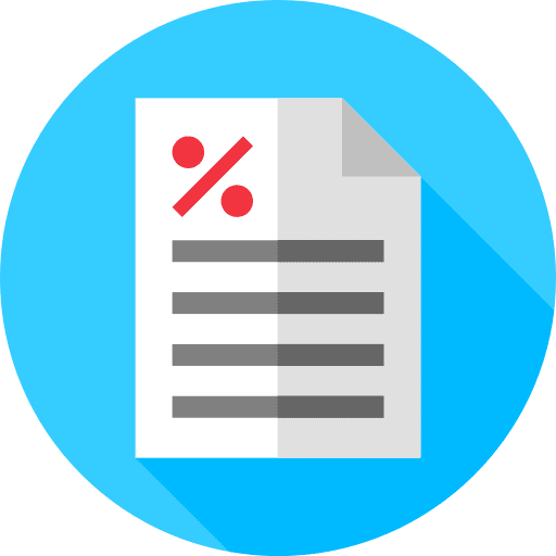 Invoice invoice commerce and shopping business icon