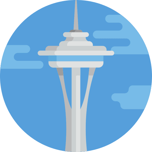 Space needle monument america architecture and city icon