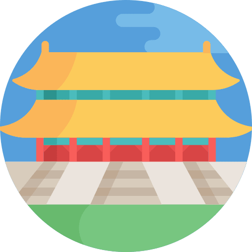 Forbidden city forbidden city china beijing icon