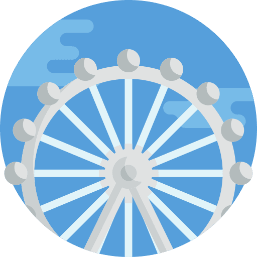 London eye europe london eye united kingdom icon