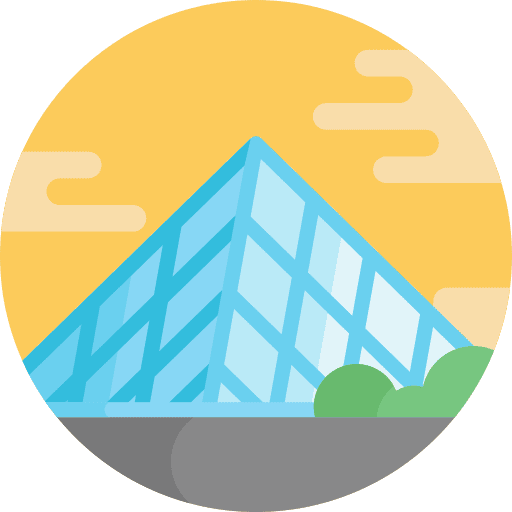 Louvre europe louvre landmark icon