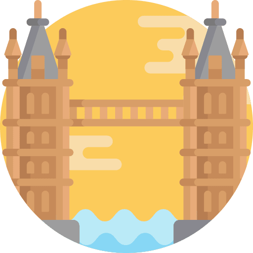 Tower bridge building england london icon