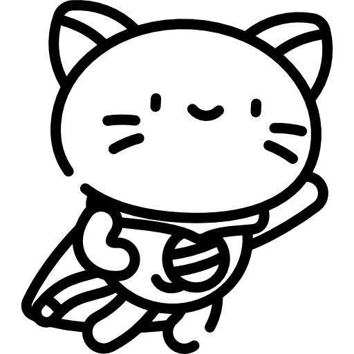 Kitty breed cat animals icon