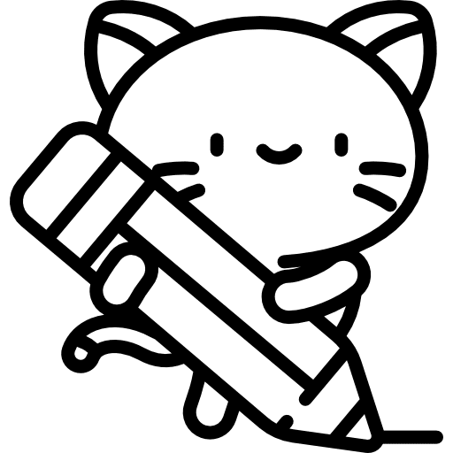 Kitty feline cute avatar icon